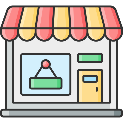 Shop, open, online, store icon