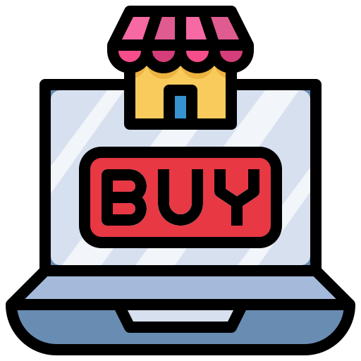 Buy, commerce, shopping, online, store, market icon