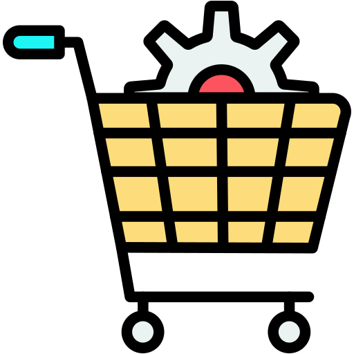 Basket, ecommerce, online, shopping icon