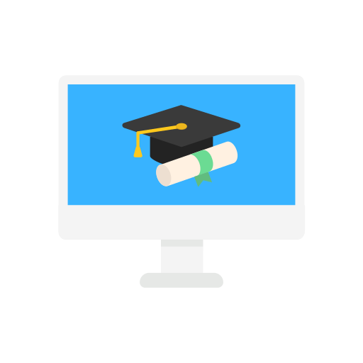 Online, course, internet, network, connection, shopping icon