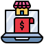 Online shop icon 64x64