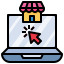 Online shop icon 64x64