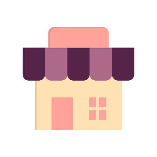 Store, shopping, ecommerce, cart icon