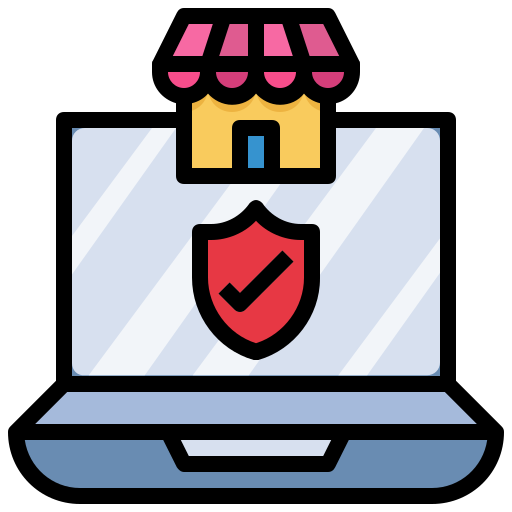 Protech, commerce, shopping, online, store, market icon