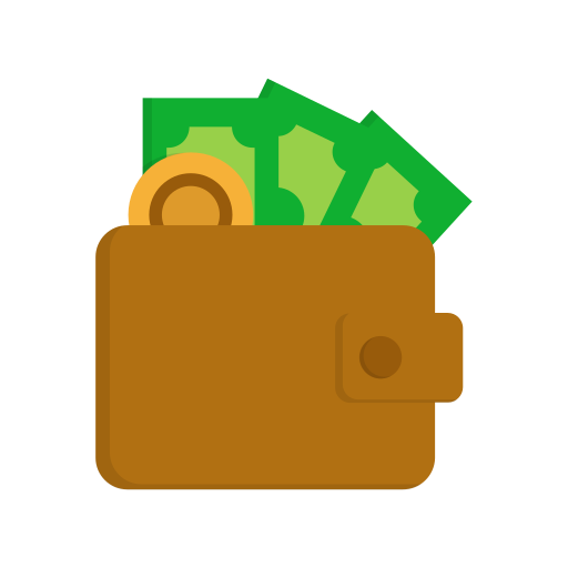 Wallet, money, business, marketing, office icon