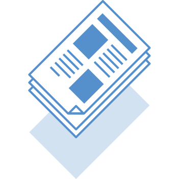 Information, news, newspaper, press icon