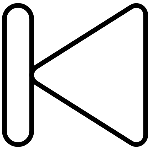 Media, player, previous icon