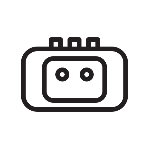 Player, multimedia, play, tape icon
