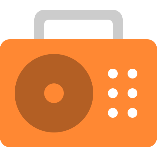 Cassette, player, music, audio, sound, speaker icon