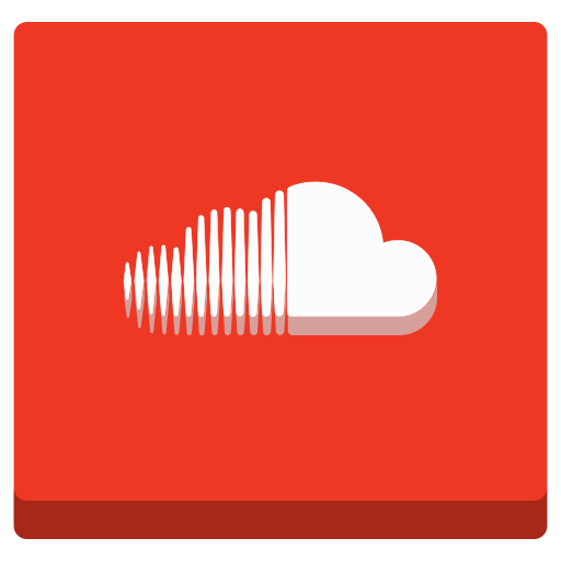 Soundcloud, audio, cloud, cloudy, media, music, play icon