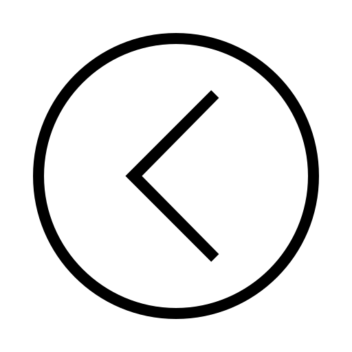 Arrow, arrows, circle, left icon
