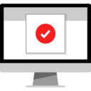 technology,computer,screen,checked