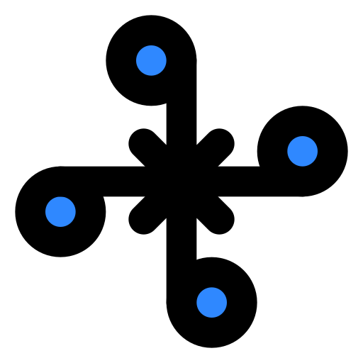 Four, arrows icon