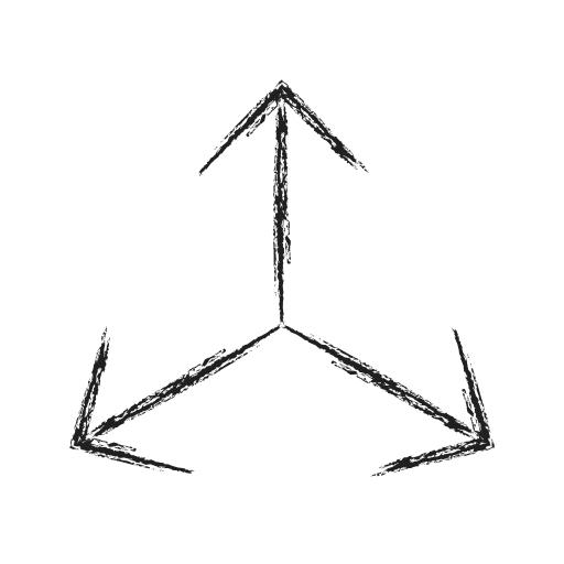 Arrow, arrows, direction, move, navigation, map icon