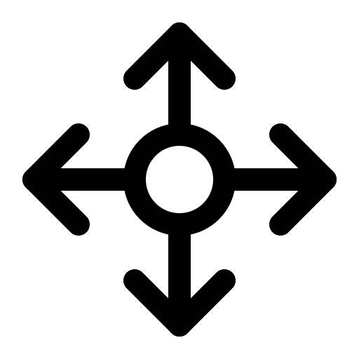 And, arrows, cross, directions, maps, navigation icon