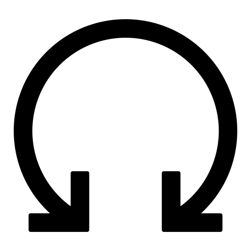 Arrow, arrows, direction, spin, down, tune icon