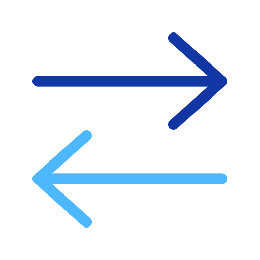 Arrows, horizontal, direction, navigation, interface, ui icon