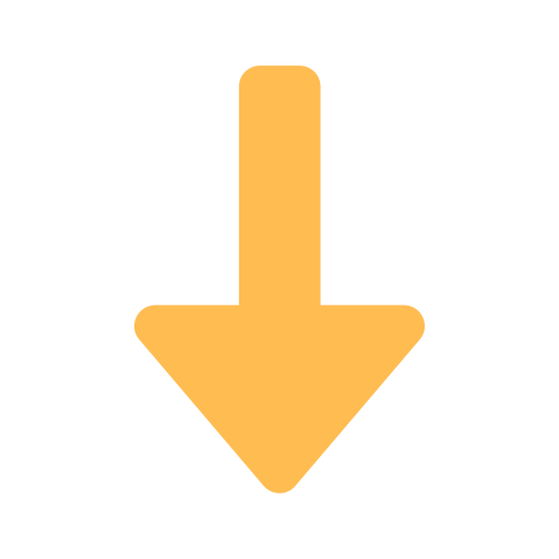 Arrow, down, download icon