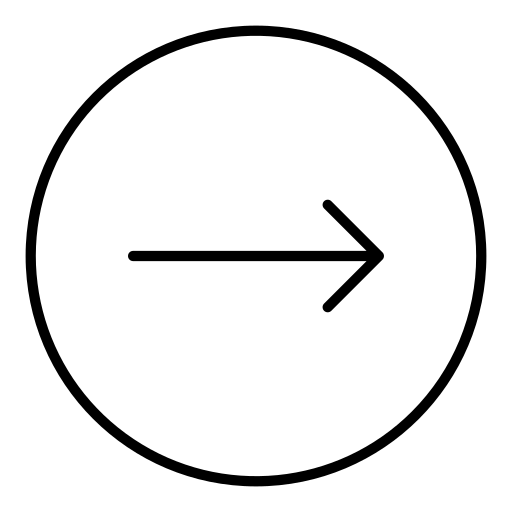 Arrow, arrow right, circle arrow, navigation, next, next page, next slide icon