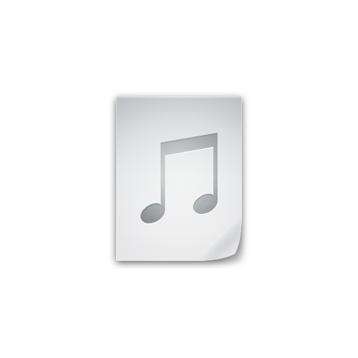 Music, file icon