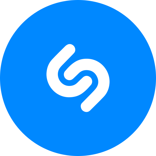 Circle, music, round icon, shazam icon