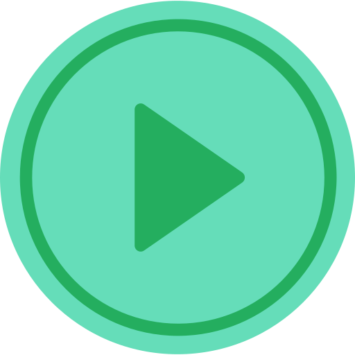 Audio, media, media player, music, play, video player icon