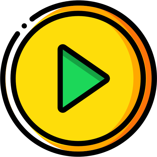 Audio, media, media player, music, play, video player icon