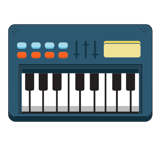 Casio, keyboard, keyboard piano, music, piano, piano keyboard, yamaha icon