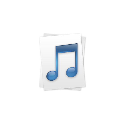 File, music icon