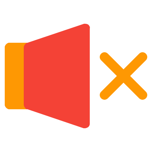 Audio, multimedia, music, off, sound, speaker, ui icon