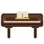 Piano keyboard icon 64x64