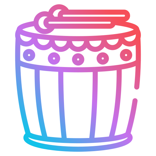 Drums, drum, instrument, chinese, music, chinese new year icon