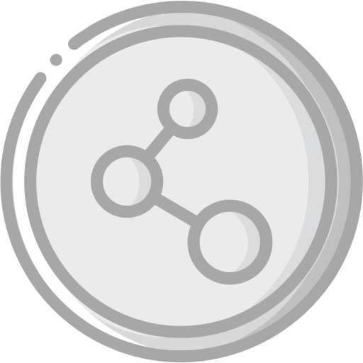 Audio, media, media player, music, share, video player icon