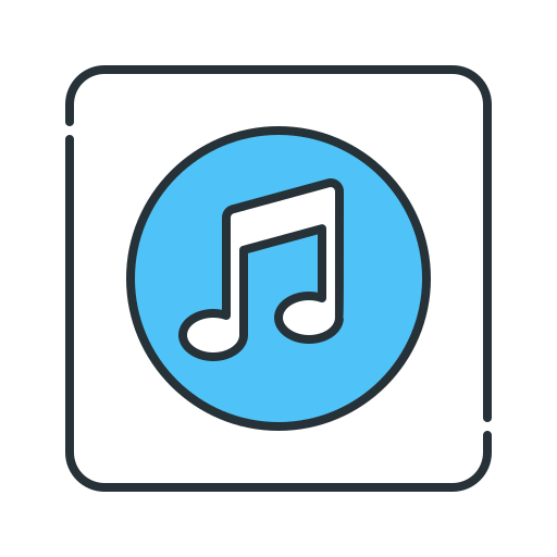Audio, itunes, music icon