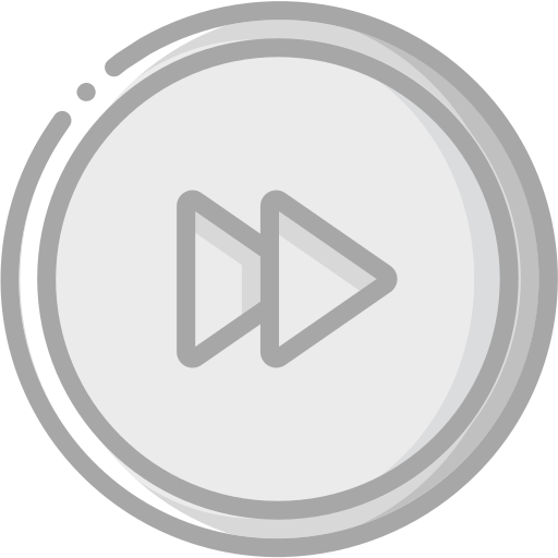 Audio, fast, forward, media, media player, music, video player icon