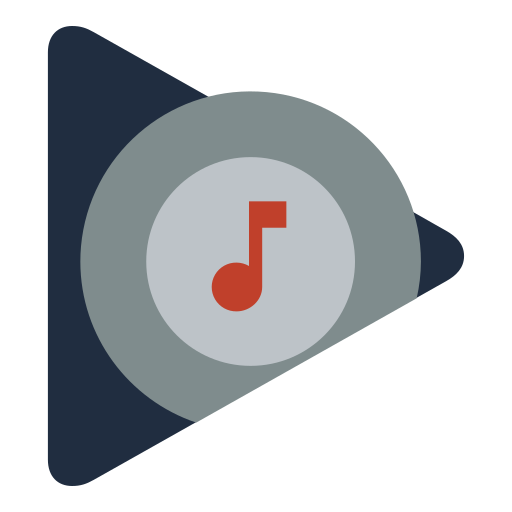 Audio, google, media, music icon