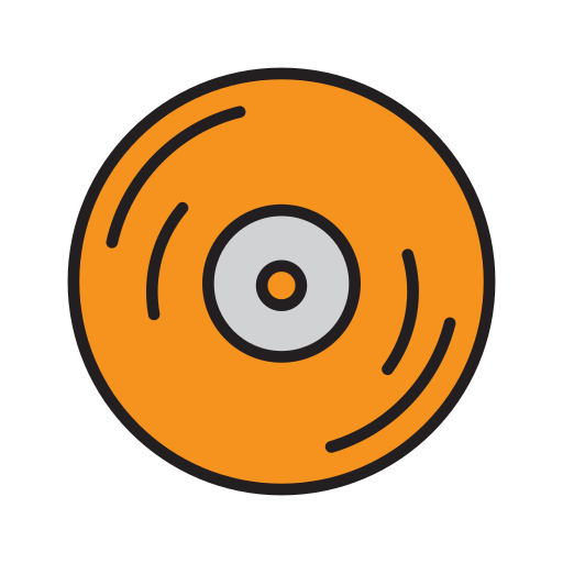 Music, album, cd, song icon