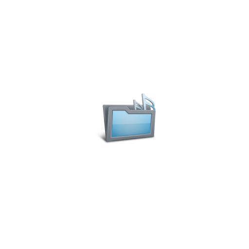 Folder, music icon