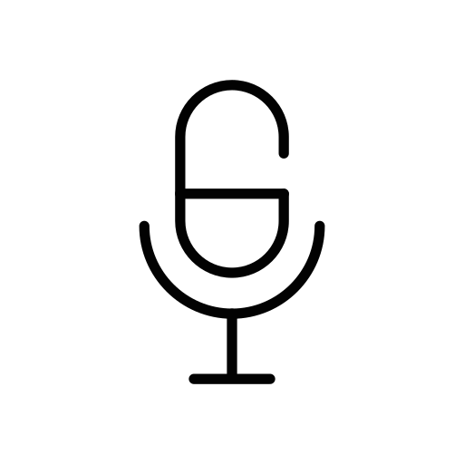Microphone, mic, audio, record, voice, music, sound icon