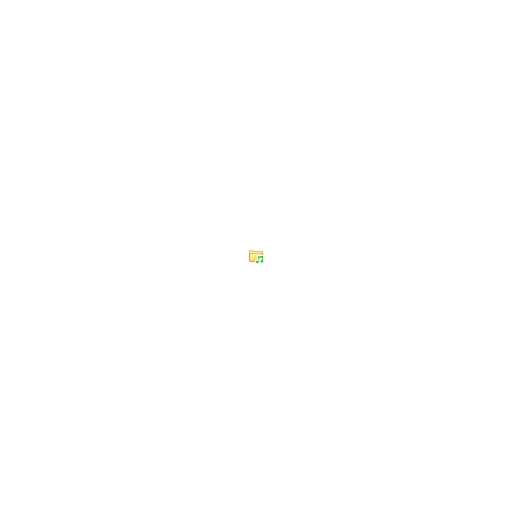 Classic, folder, music, type icon