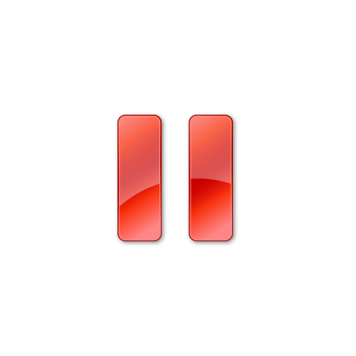 Pause stop play icon