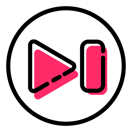 Continue, next, go on, keep on, move icon