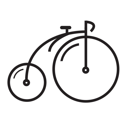 Bike, old icon