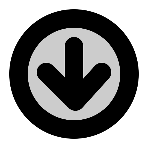Arrow, direction, down, down arrow icon