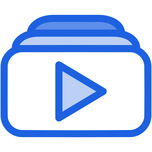 Content, online, streaming, video icon