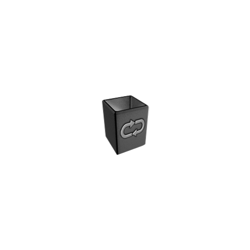 Bin, empty, recycle icon