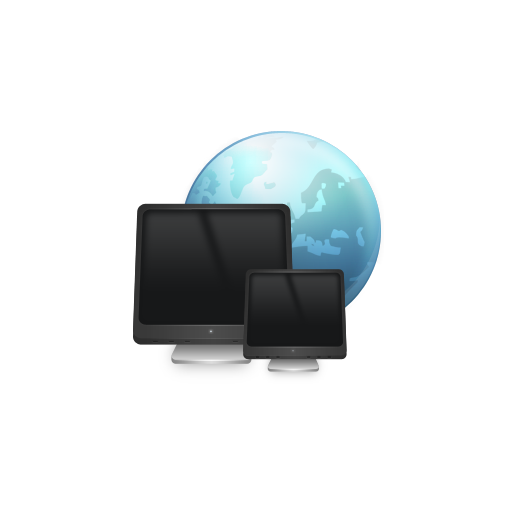Connection, control, network, panel icon