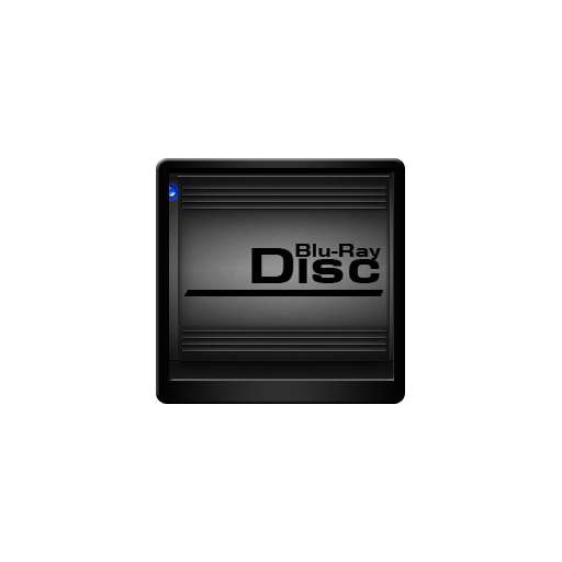Blu, disc, ray icon