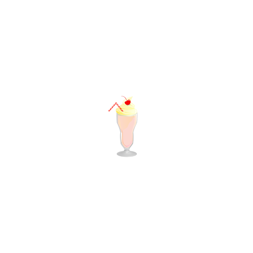 Dessert, food, milkshake, strawberry icon