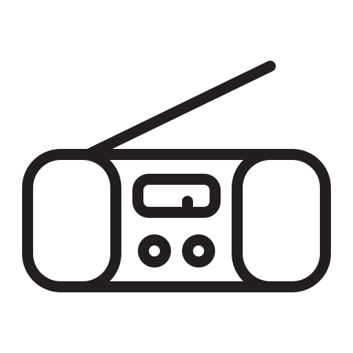 Audio, stereo, multimedia, radio icon